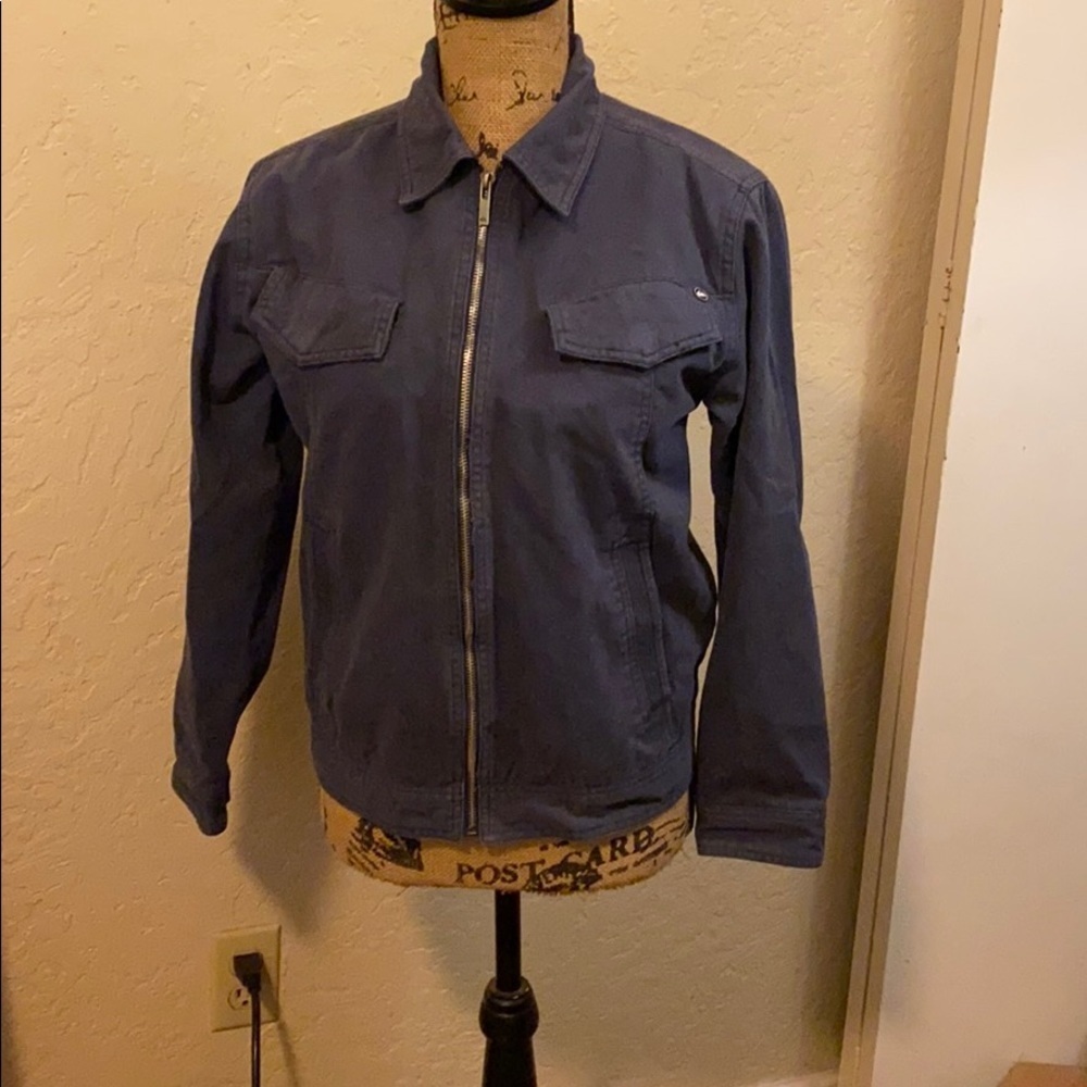 Boys Quicksilver navy twill jacket